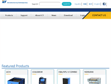 Tablet Screenshot of ictgroup.com.tw